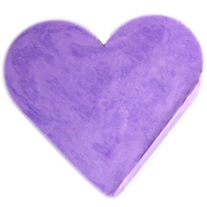 6x Heart Guest Soaps - Lavender bathroom-heaven-lavender ,guest-soaps ,valentine-s-day