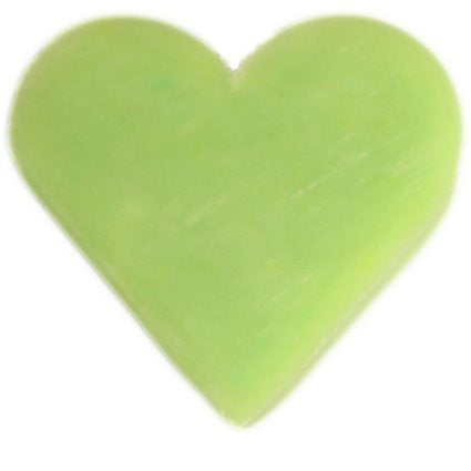 6x Heart Guest Soaps - Green Tea guest-soaps ,valentine-s-day