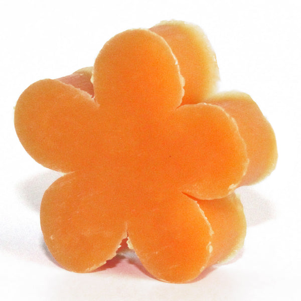 Pack of 10 Flower Guest Soaps - Calendula flower-shaped-guest-soaps