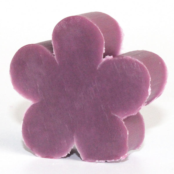 Pack of 10 Flower Guest Soaps - Lilac flower-shaped-guest-soaps