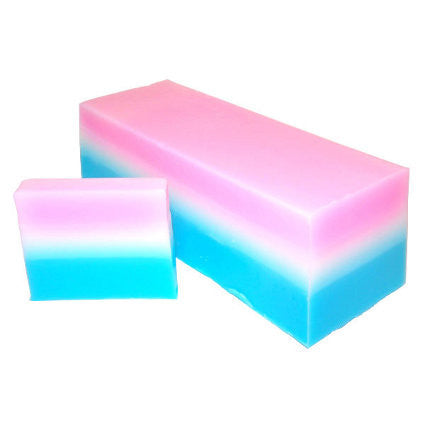 Baby Powder Soap Slice, approx 100gr bathroom-heaven ,handcrafted-soap-loaves ,buy-per-slice ,handmade-soap