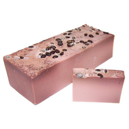 Cappuccino Soap Slice, approx 100gr bathroom-heaven ,handcrafted-soap-loaves ,buy-per-slice ,handmade-soap