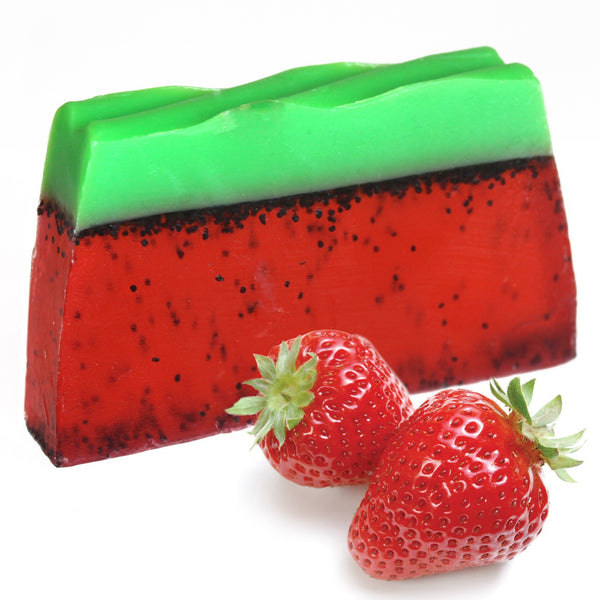 Tropical Paradise Soap - Strawberry tropical-paradise-soap-loaf