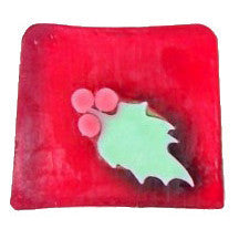 Christmas Holly Leaf  Soap - 1,5kg Loaf buy-per-loaf