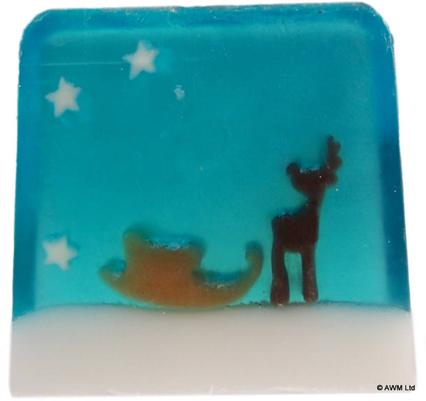 Reindeers & Sleigh Soap - 1,5 kg Loaf buy-per-loaf